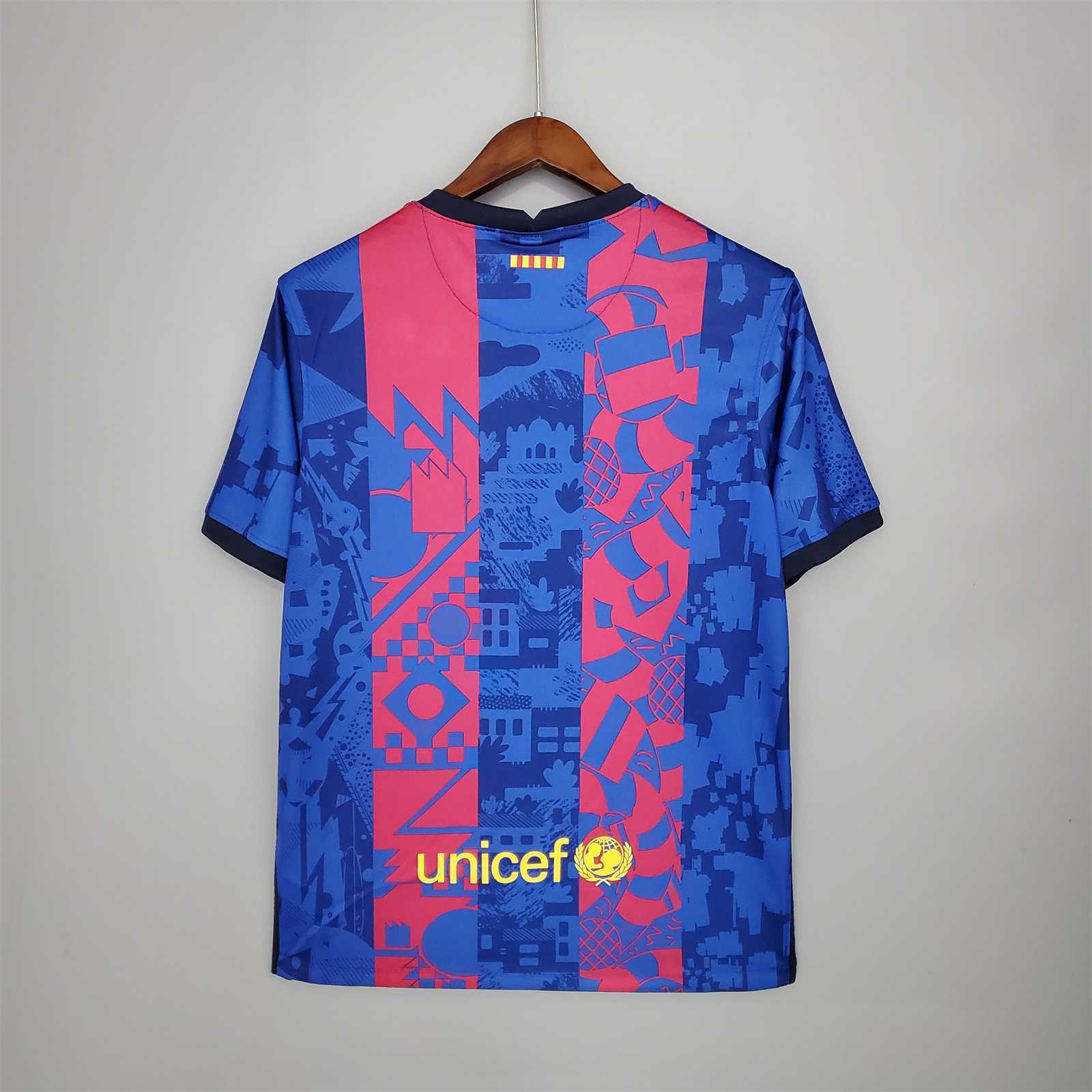 2021-22 Barcelona Third Away Soccer Jersey - view 3