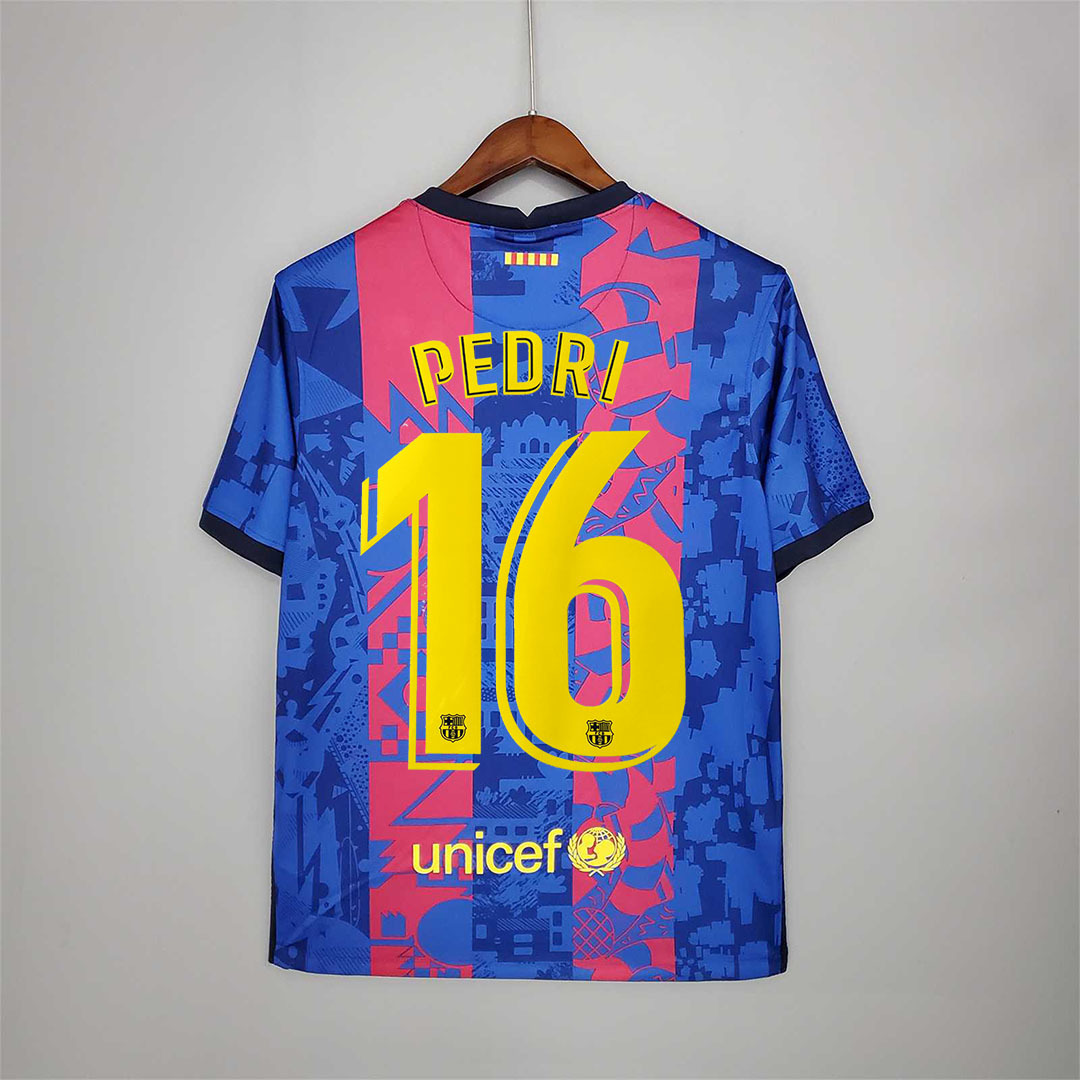 2021-22 Barcelona Third Away Soccer Jersey - view 12