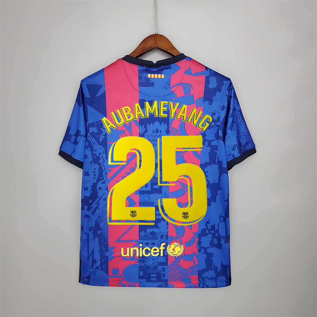 2021-22 Barcelona Third Away Soccer Jersey - view 16