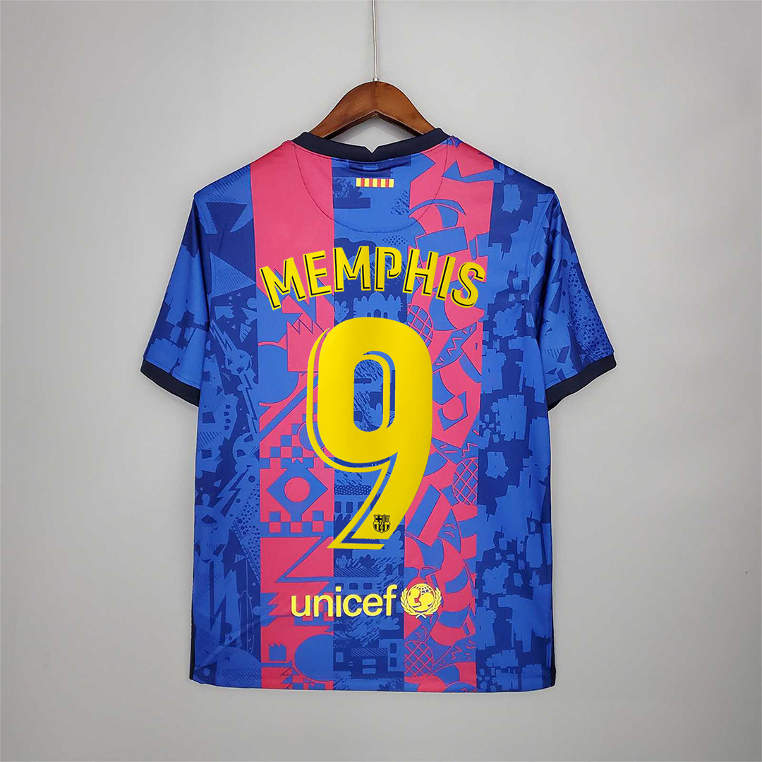 2021-22 Barcelona Third Away Soccer Jersey - view 17