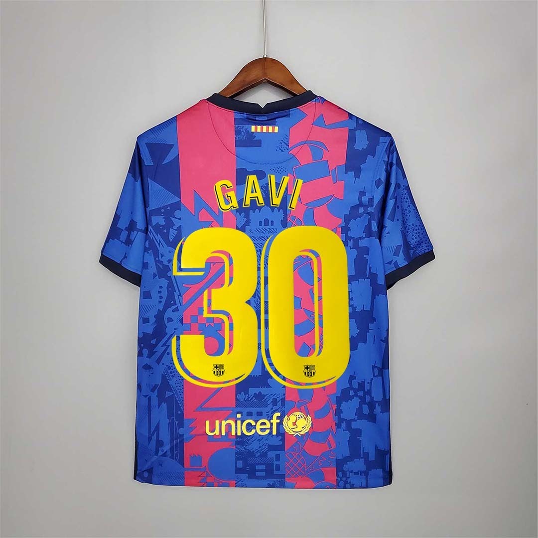2021-22 Barcelona Third Away Soccer Jersey - view 11