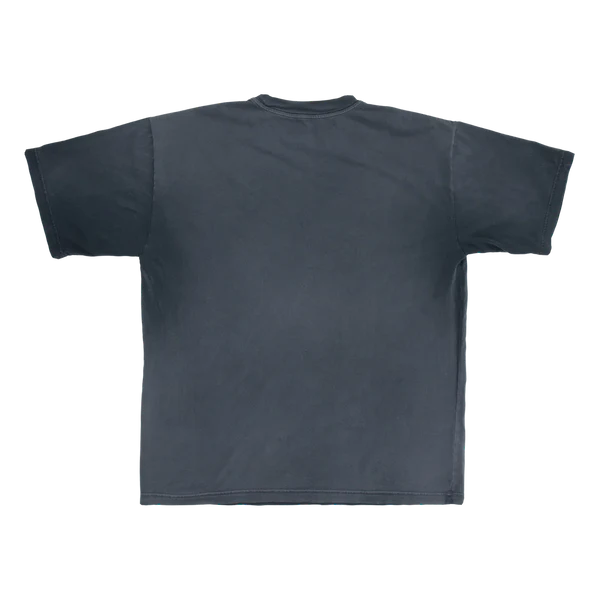 Travis Scott x FC Barcelona Washed Spray Logo T-Shirt 'Black' - view 3