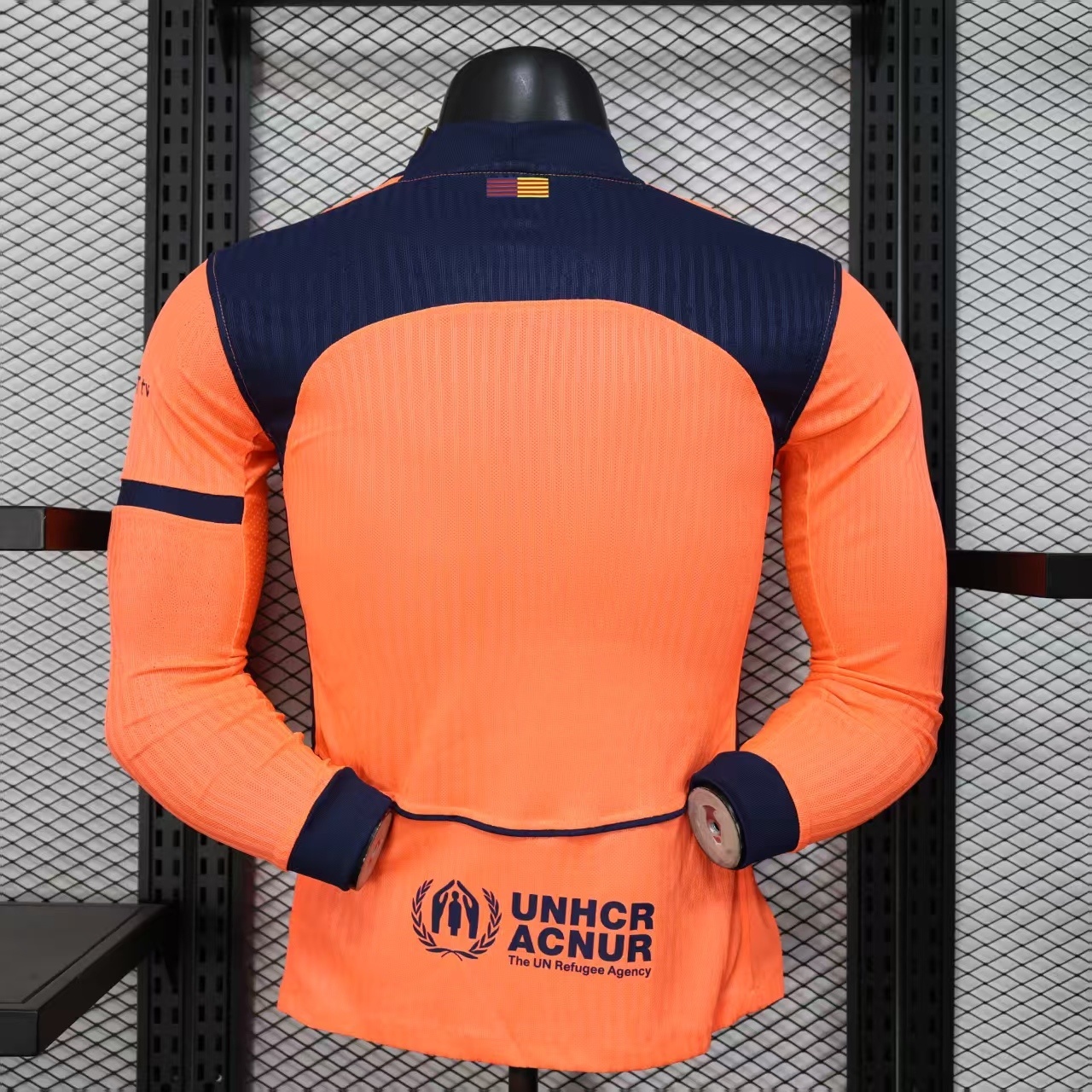 25-26 Barcelona Third Away Player Version Soccer Jersey Long Sleeve - view 11