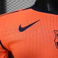 25-26 Barcelona Third Away Player Version Soccer Jersey Long Sleeve - view 5