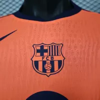 25-26 Barcelona Third Away Player Version Soccer Jersey Long Sleeve - view 10