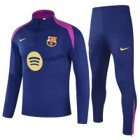 25-26 Barcelona 1/4 Zipper Sweat Kit(Top+Pants) Navy - view 1