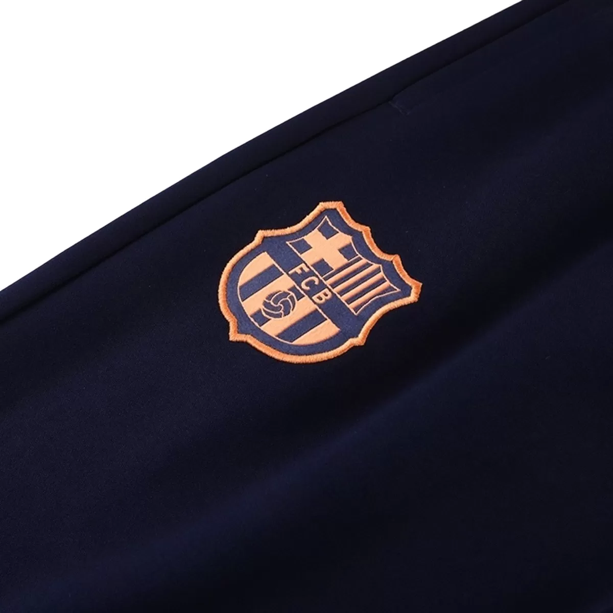 25-26 Barcelona Training Tracksuit Kit(Jacket+Pants) Navy&Orange - view 7