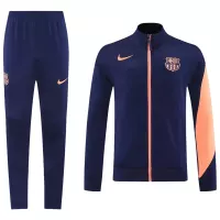 25-26 Barcelona Training Tracksuit Kit(Jacket+Pants) Navy&Orange - view 1