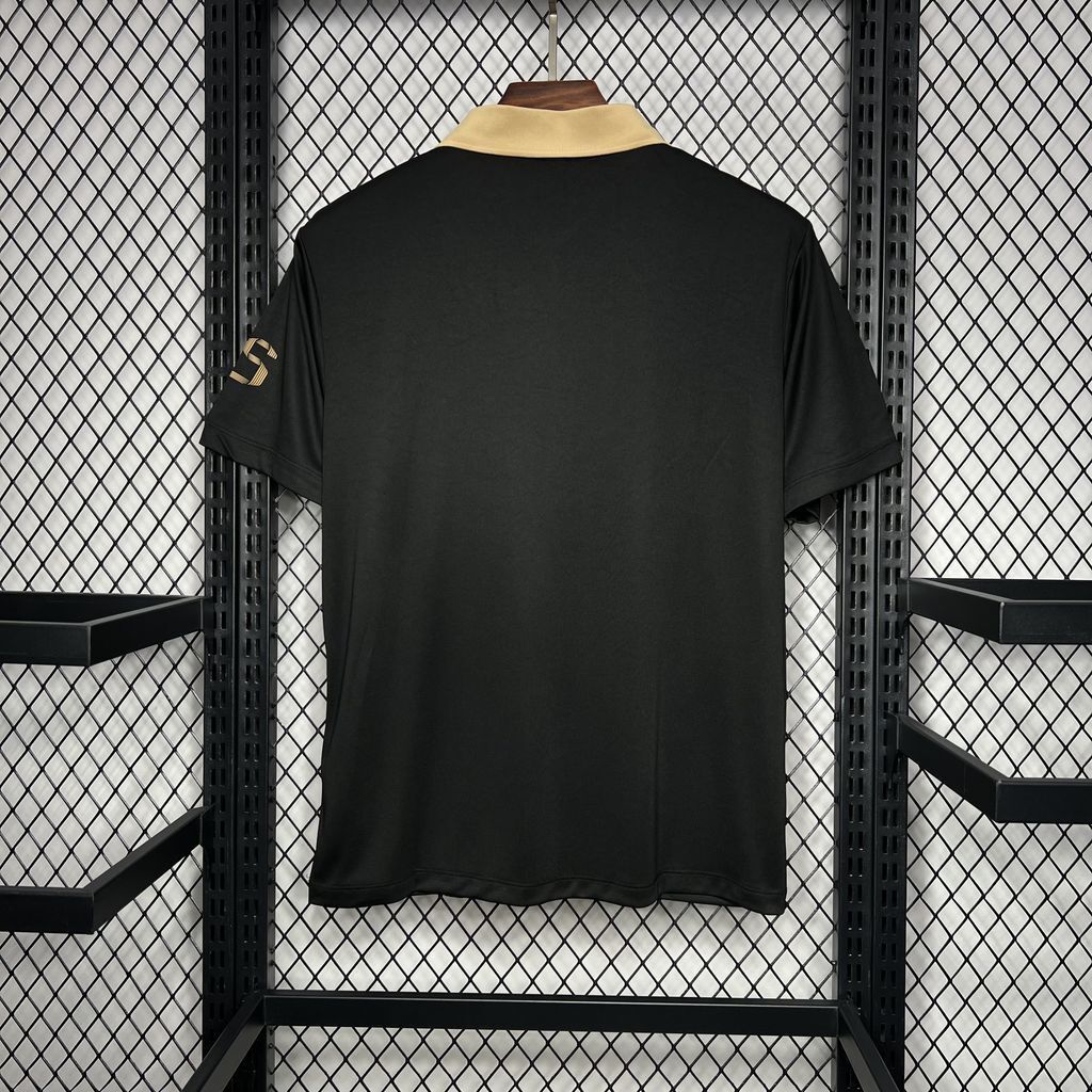 24-25 Barcelona Special Black Polo Soccer Jersey - view 4