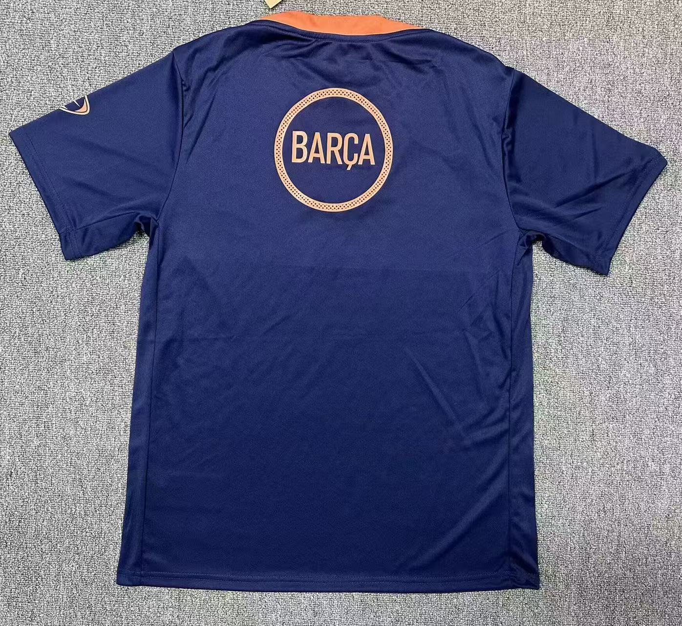 25-26 Barcelona Training Cheap Soccer Jersey - view 3