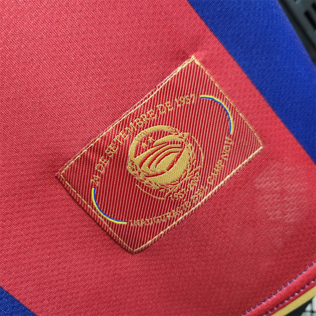 07-08 Barcelona Home Retro Jersey 50-Years Anniversary - view 5
