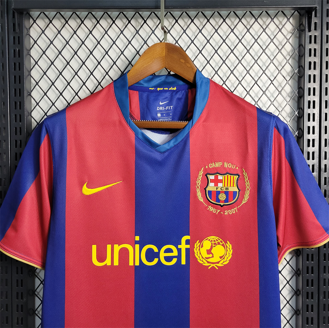 07-08 Barcelona Home Retro Jersey 50-Years Anniversary - view 8