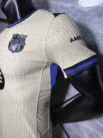25-26 Barcelona Away Player Version Soccer Jersey Correct Logo - view 4