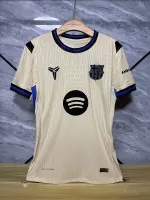 25-26 Barcelona Away Player Version Soccer Jersey Correct Logo - view 9