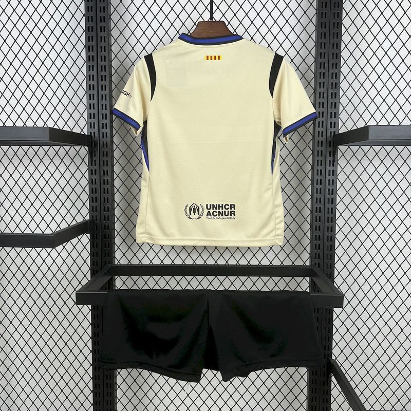 25-26 Barcelona Away Soccer Kids Kit Jersey+Shorts - view 7