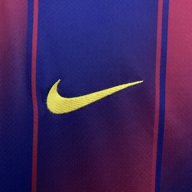 25-26 Barcelona Red Blue Home Soccer Jersey - view 7