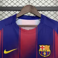 25-26 Barcelona Red Blue Home Soccer Jersey - view 5