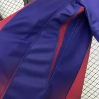 25-26 Barcelona Red Blue Home Soccer Jersey - view 6
