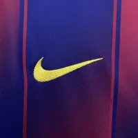 25-26 Barcelona Red Blue Home Soccer Jersey - view 7