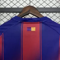 25-26 Barcelona Red Blue Home Soccer Jersey - view 9