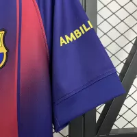 25-26 Barcelona Red Blue Home Soccer Jersey - view 10