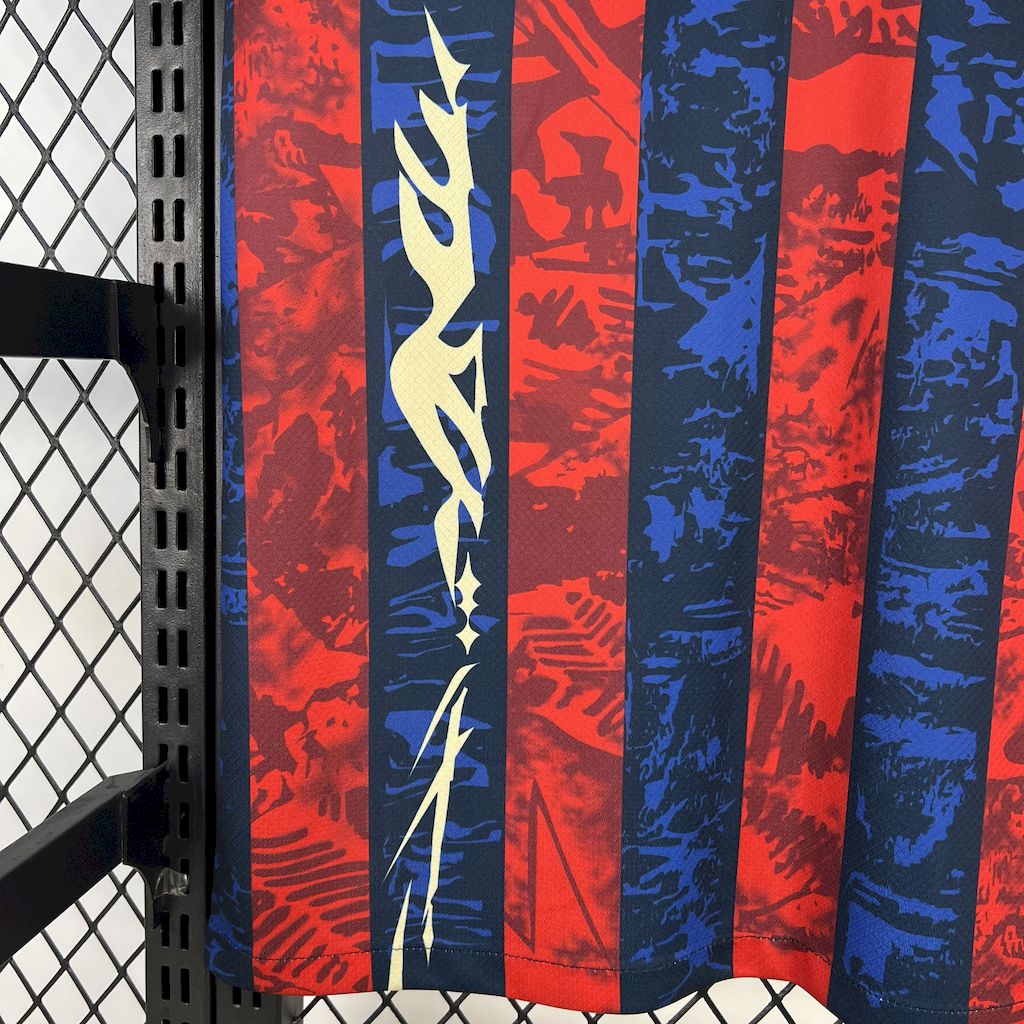 25-26 Barcelona Red-Blue Special Soccer Jersey - view 6
