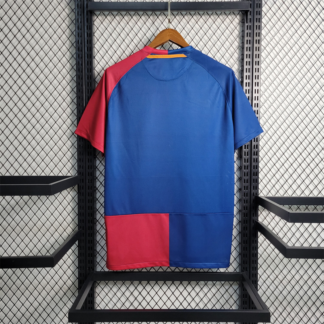 08-09 Barcelona UCL Final Retro Home Jersey - view 7