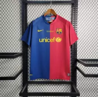 08-09 Barcelona UCL Final Retro Home Jersey - view 3