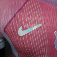 25-26 Barcelona Pink Special Edition Player Version Soccer Jersey - view 5