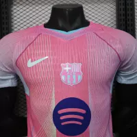25-26 Barcelona Pink Special Edition Player Version Soccer Jersey - view 7