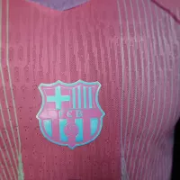 25-26 Barcelona Pink Special Edition Player Version Soccer Jersey - view 8