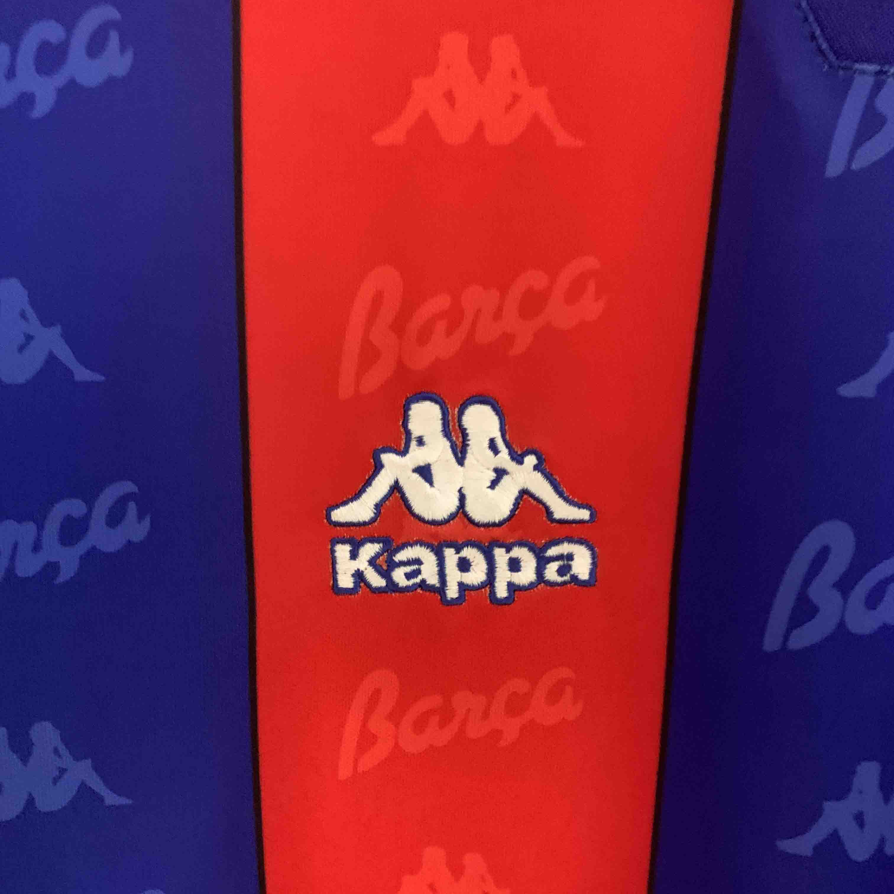 96-97 Barcelona Home Retro Jersey Long Sleeve - view 5