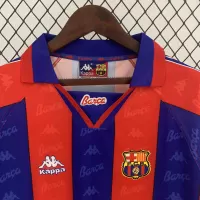 96-97 Barcelona Home Retro Jersey Long Sleeve - view 4