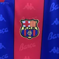 96-97 Barcelona Home Retro Jersey Long Sleeve - view 6