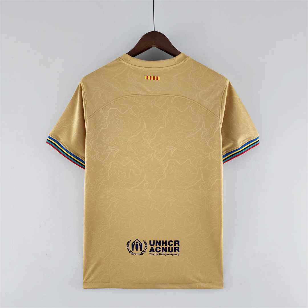 22-23 Barcelona Away Soccer Jersey - view 3