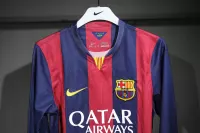14-15 Barcelona Home Retro Jersey Player Version Long Sleeve - view 4