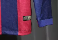 14-15 Barcelona Home Retro Jersey Player Version Long Sleeve - view 6