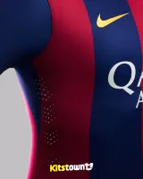 14-15 Barcelona Home Retro Jersey Player Version Long Sleeve - view 7