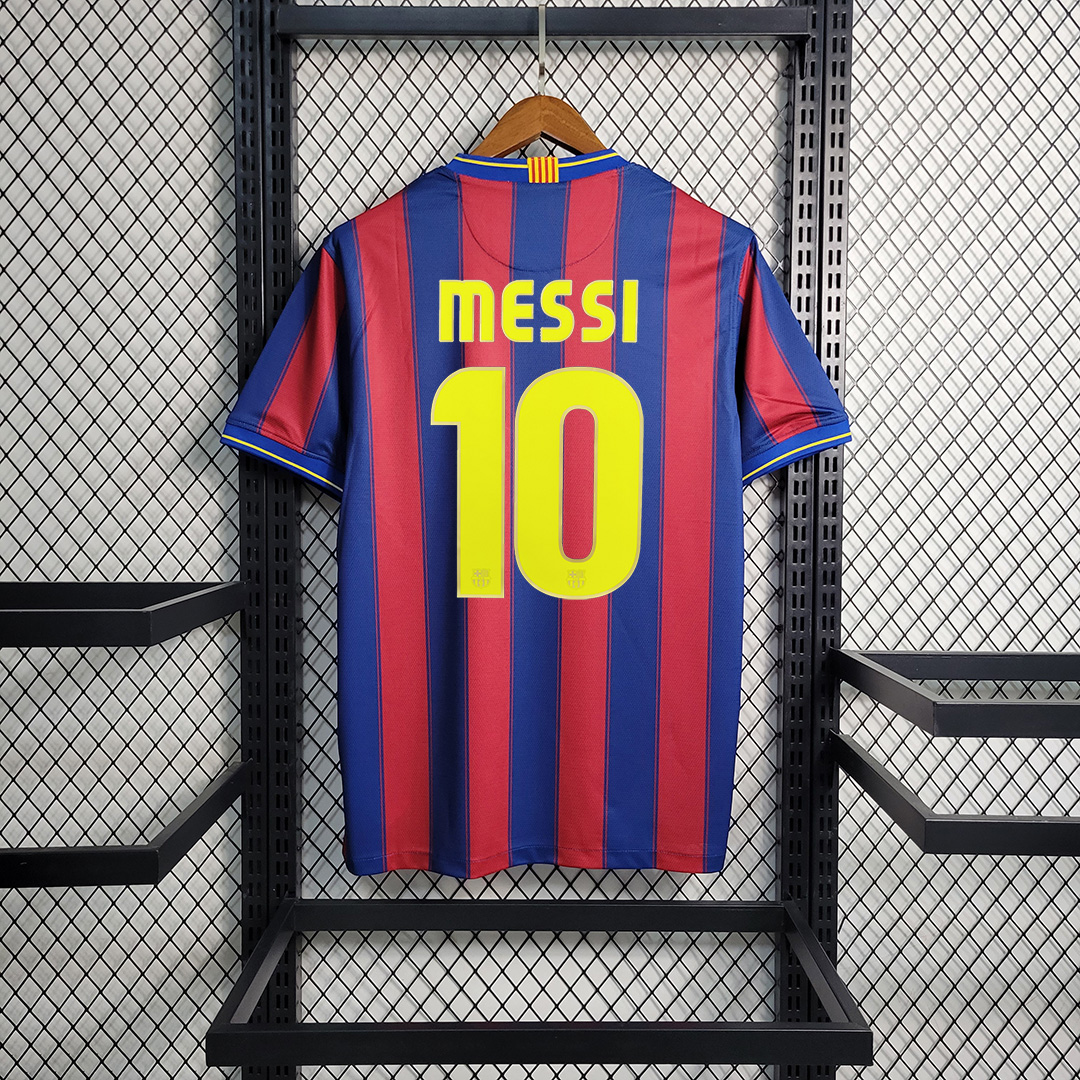 09-10 Barcelona Home Retro Jersey - view 10