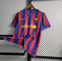 09-10 Barcelona Home Retro Jersey - view 5