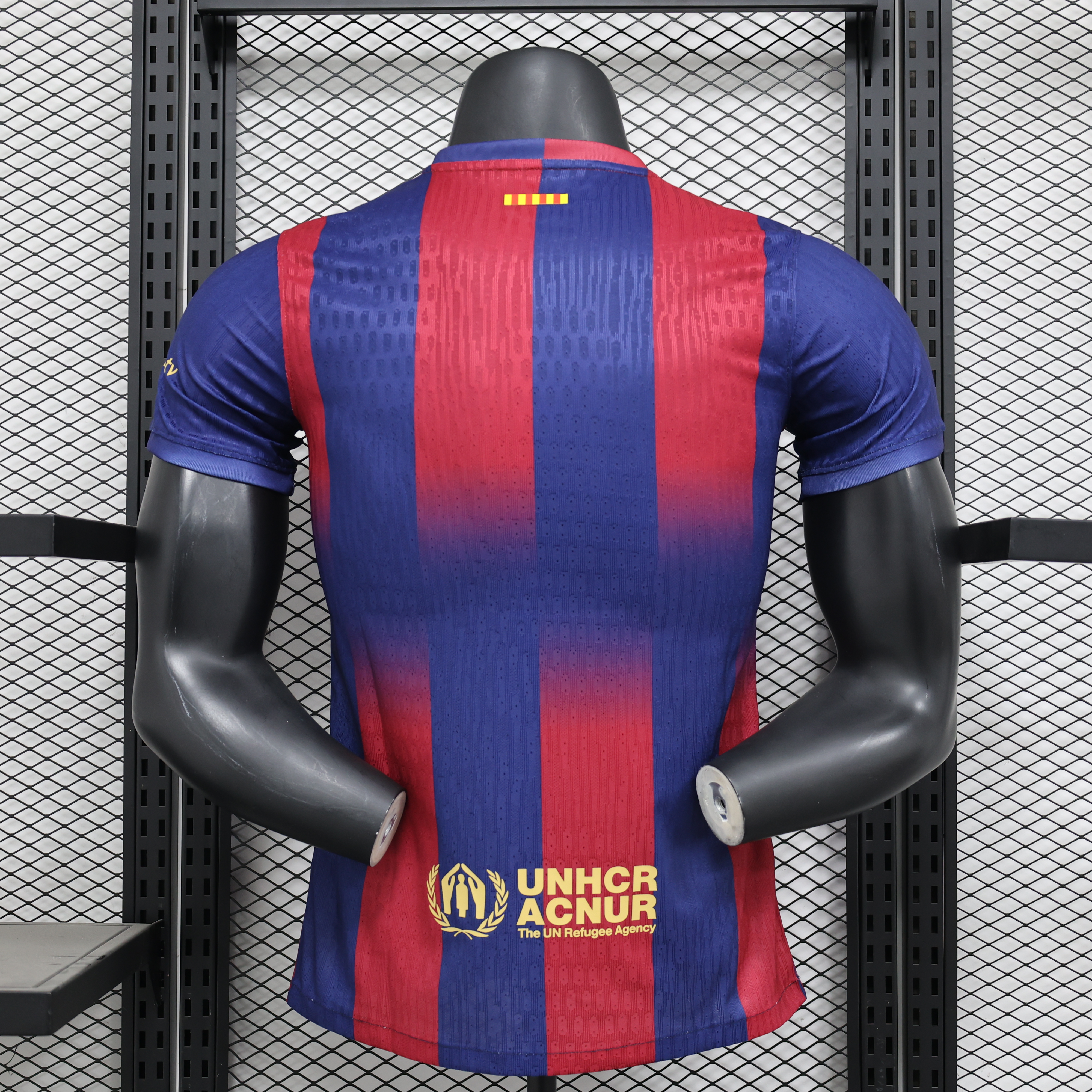 25-26 Barcelona Red Blue Special Edition Player Version Soccer Jersey - view 3