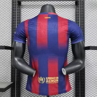 25-26 Barcelona Red Blue Special Edition Player Version Soccer Jersey - view 3