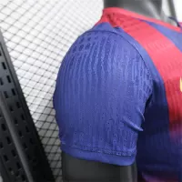 25-26 Barcelona Red Blue Special Edition Player Version Soccer Jersey - view 4