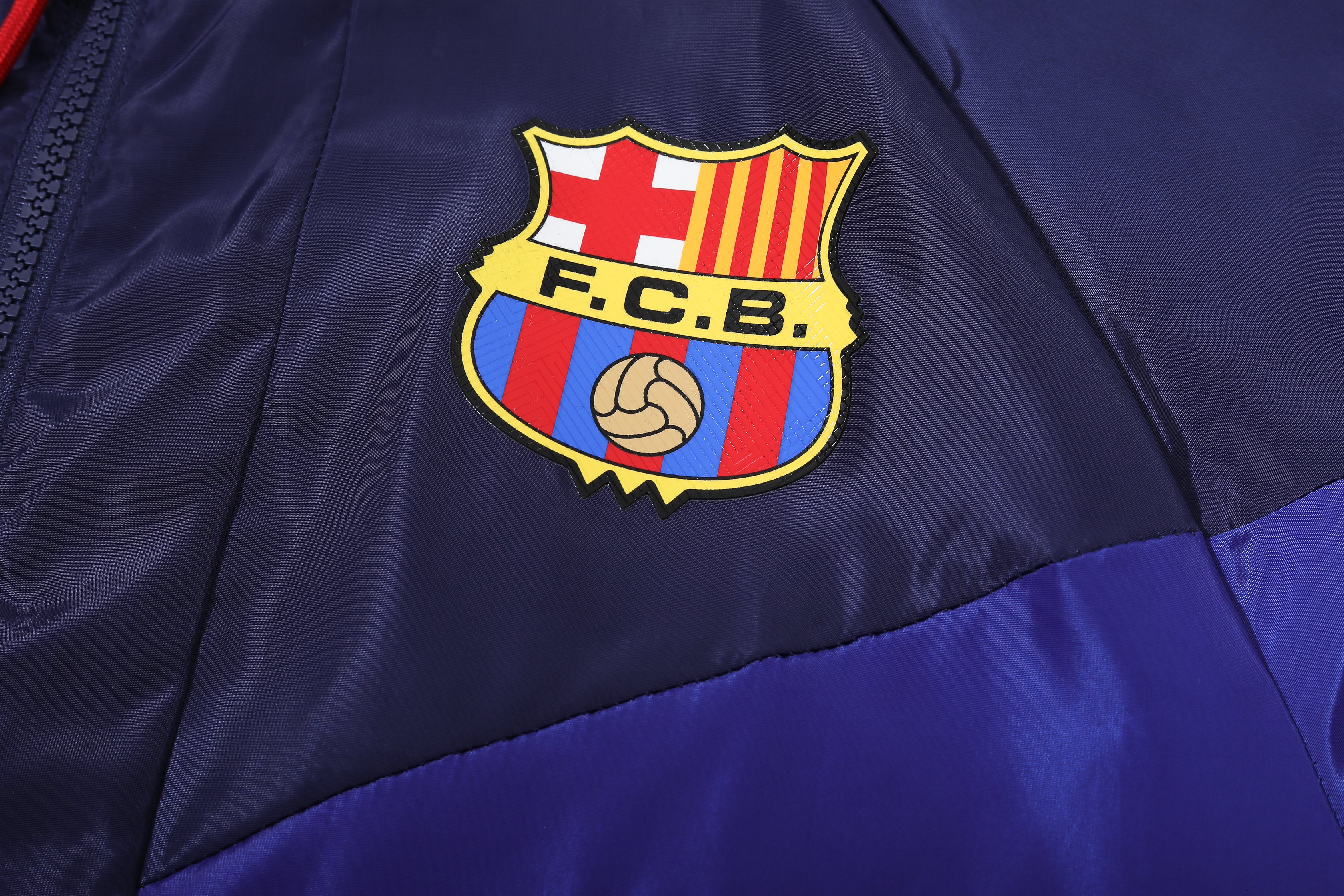 Barcelona Hoodie Sweatshirt Kit(Top+Pants) Red Black Jackets - view 25