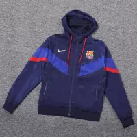 Barcelona Hoodie Sweatshirt Kit(Top+Pants) Red Black Jackets - view 20
