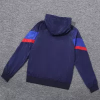 Barcelona Hoodie Sweatshirt Kit(Top+Pants) Red Black Jackets - view 9