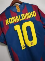 05-06 Barcelona Home Retro Jersey - view 16