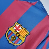 05-06 Barcelona Home Retro Jersey - view 6