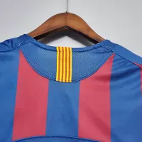 05-06 Barcelona Home Retro Jersey - view 10