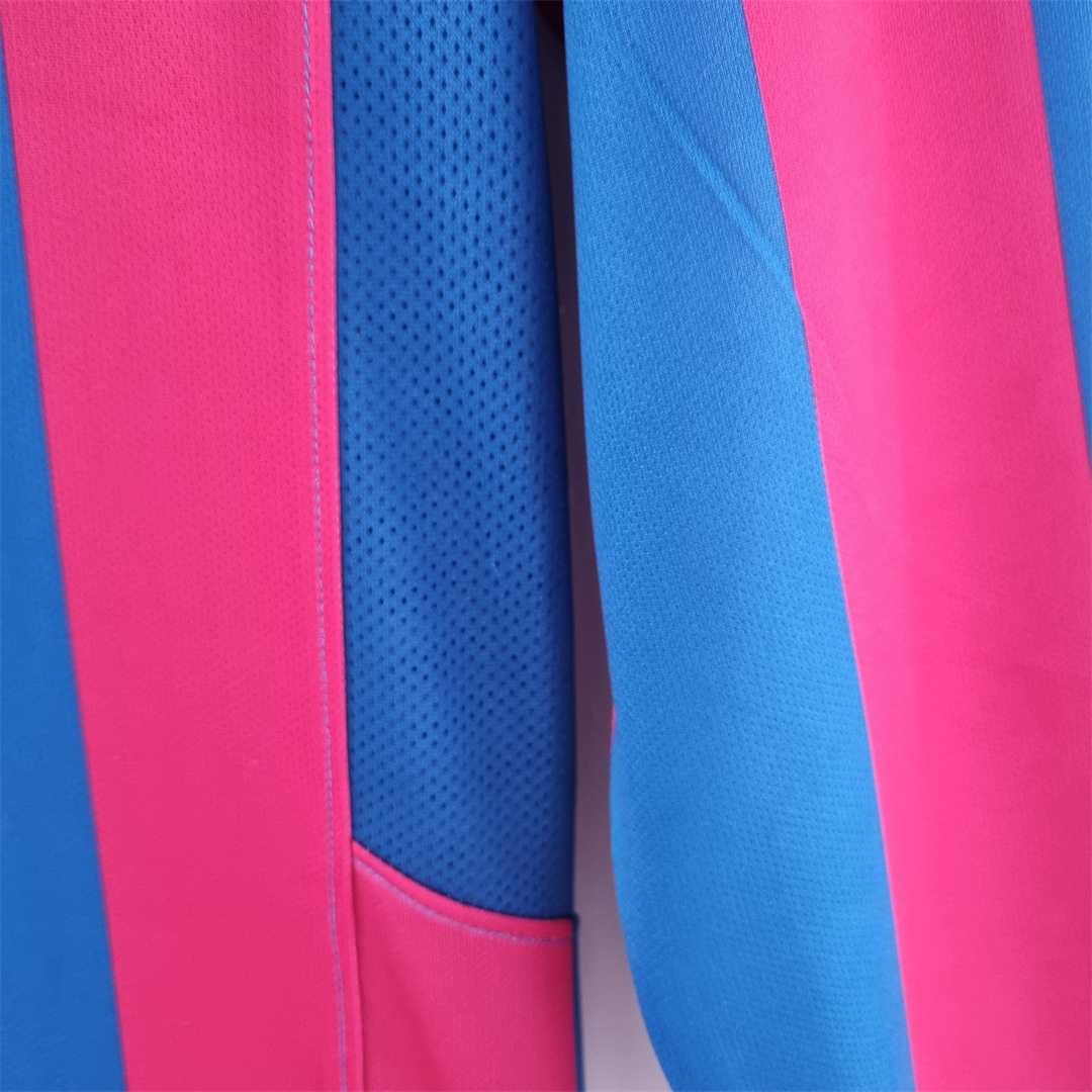 05-06 Barcelona Home Retro Jersey Long Sleeve - view 12